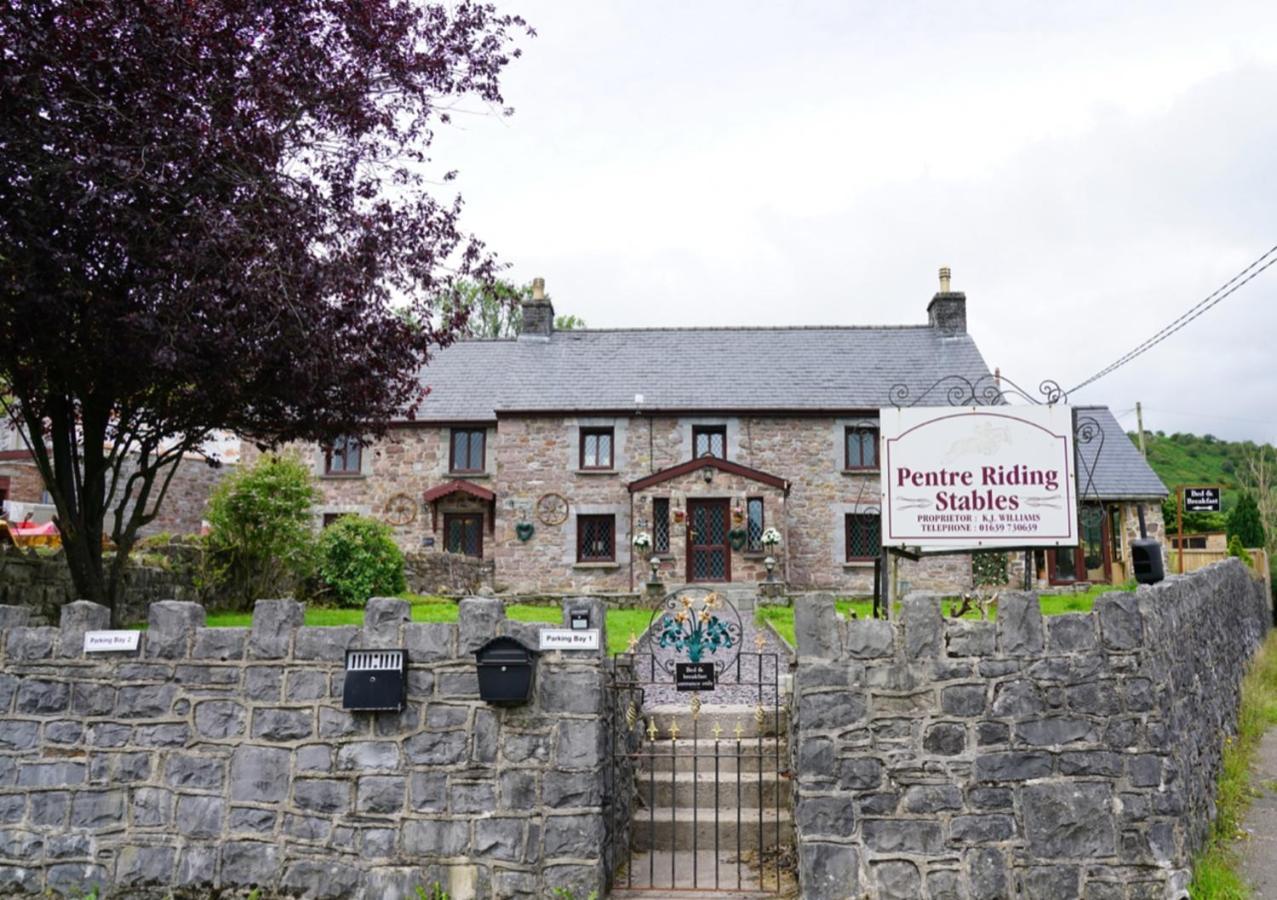 Отель Pentre Riding Stables Abercraf Экстерьер фото